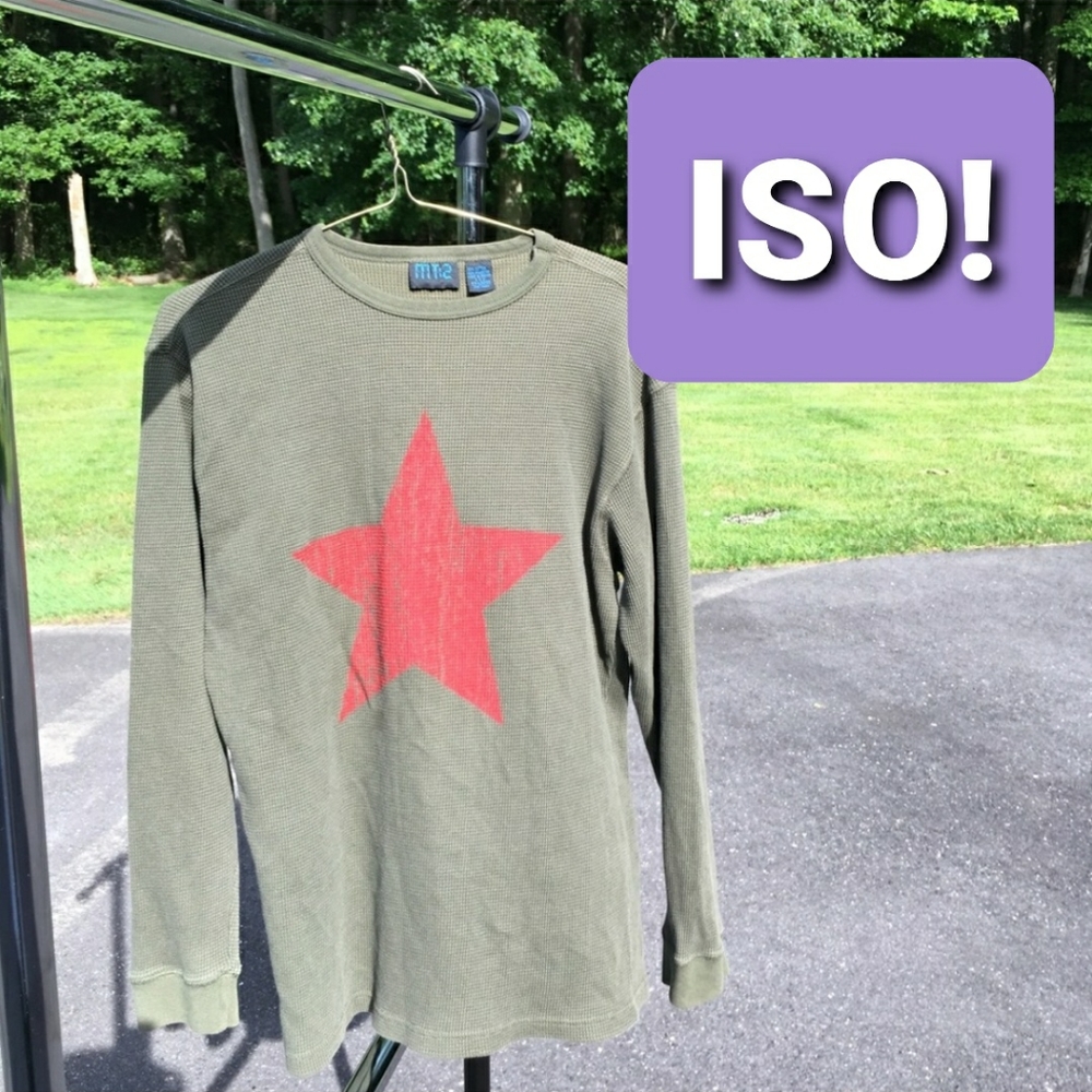 ISO MT:2 Sweaters, Waffle Knit Thermals,Baggy tops